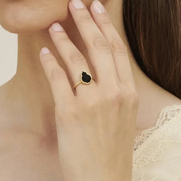 Altın Tesir Kiswa Yüzük