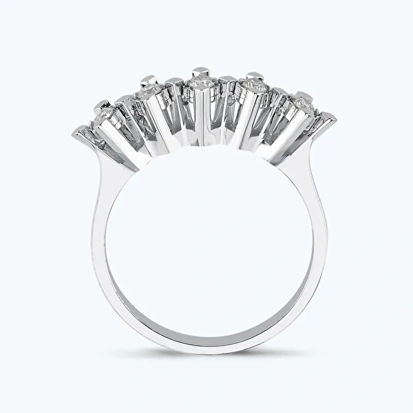 0.20 Karat Pırlanta Beştaş Yüzük