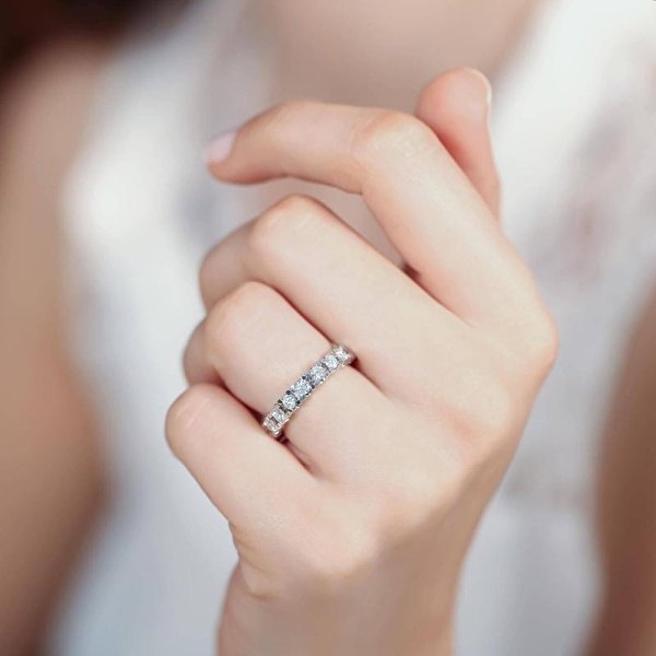 0.60 Karat Pırlanta Tamtur Yüzük