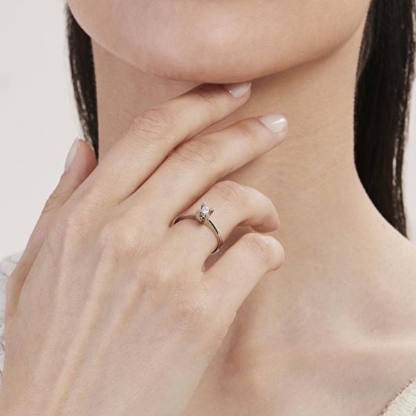 0.15 Karat Pırlanta Tektaş Yüzük