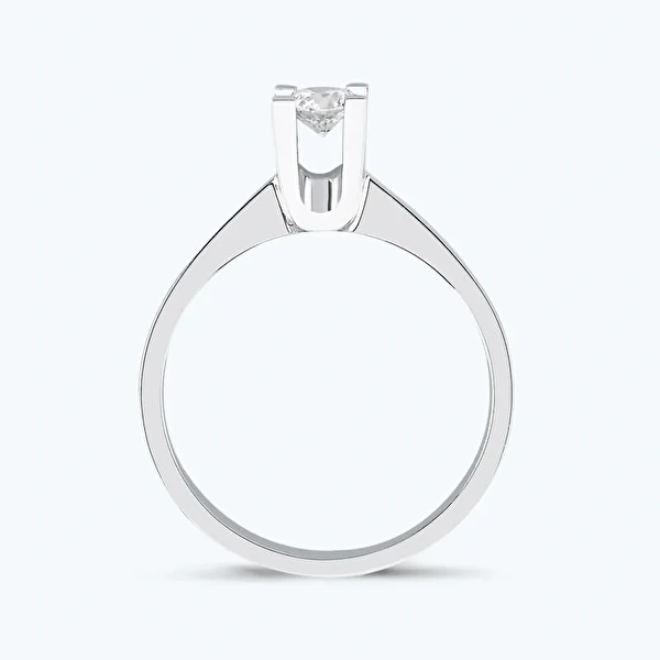 0.26 Karat Pırlanta Tektaş Yüzük