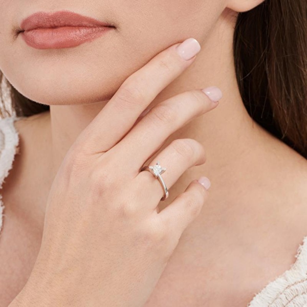 0.40 Karat Pırlanta Tektaş Yüzük