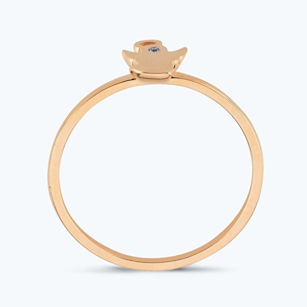 0.01 Karat Pırlanta Melek Yüzük