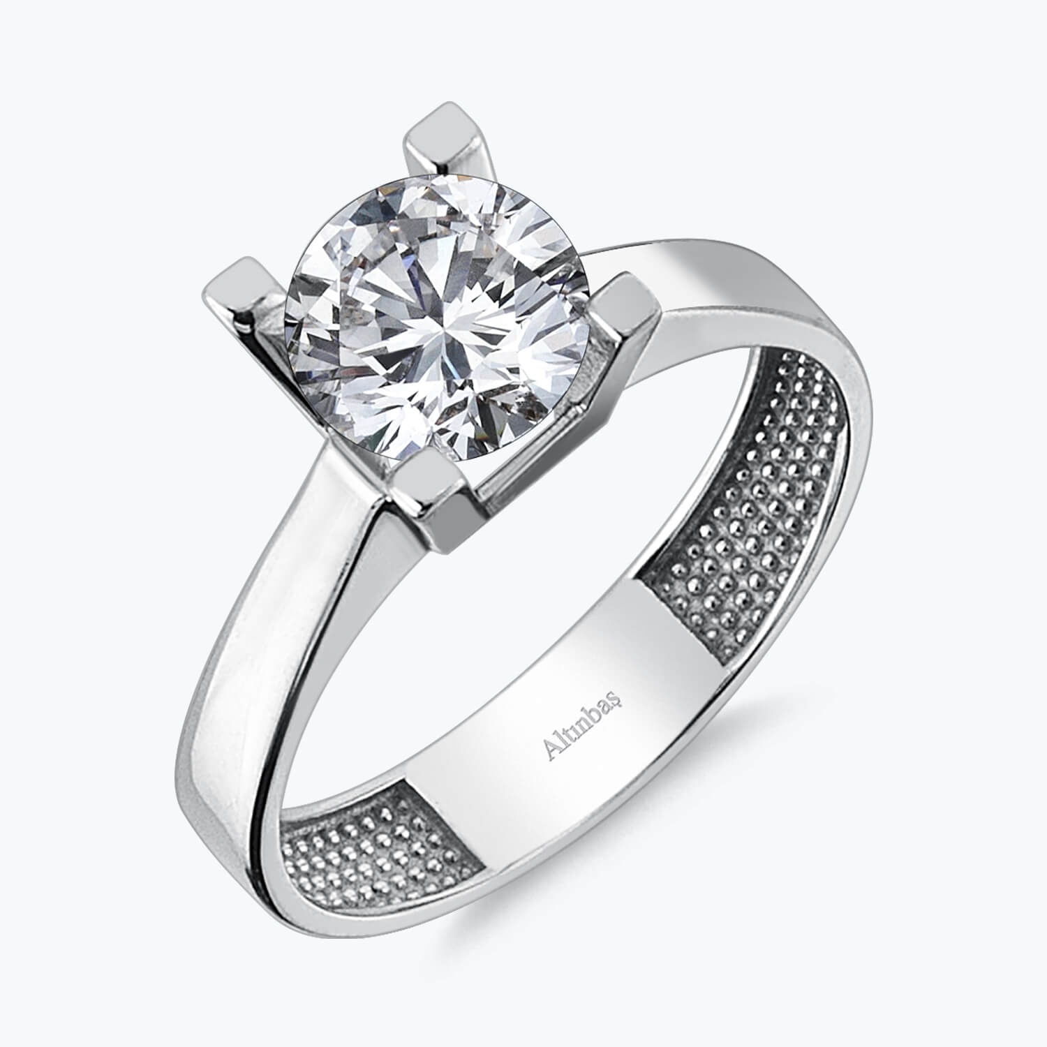 Bague Or Solitaire