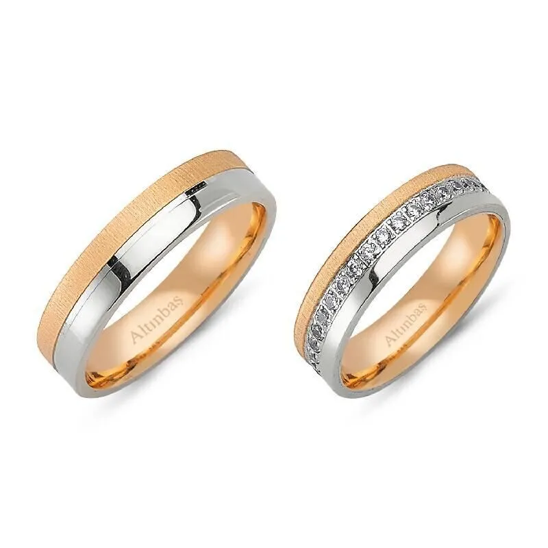 Superlight Gold Wedding Rings