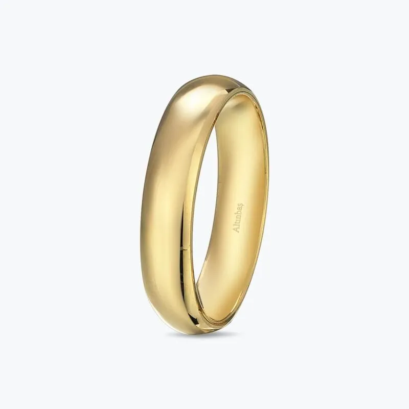 Classical Gold Wedding Rings
