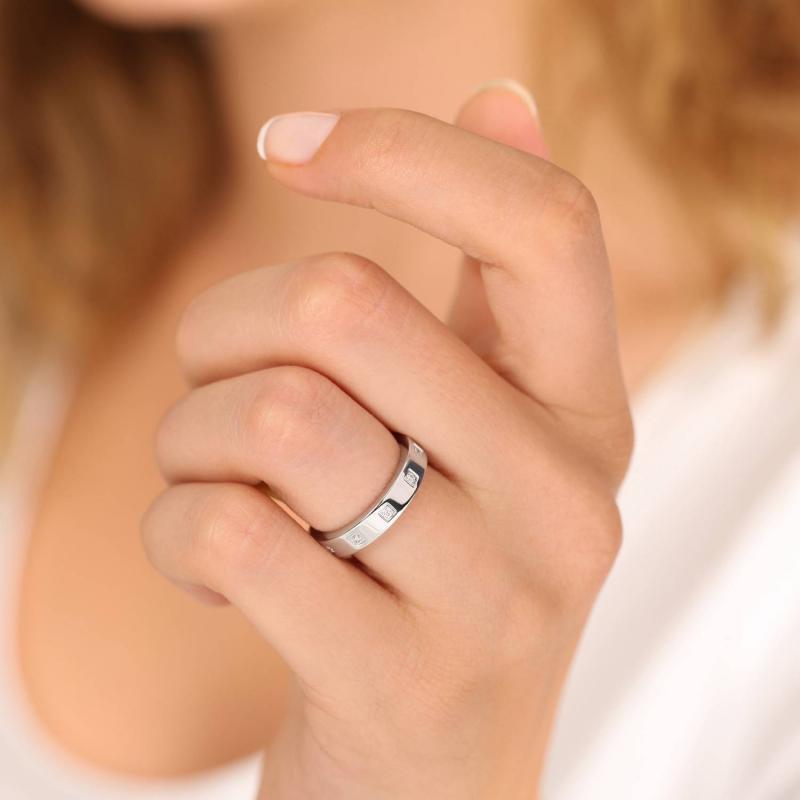 0.23 Carat Diamond Wedding Rings