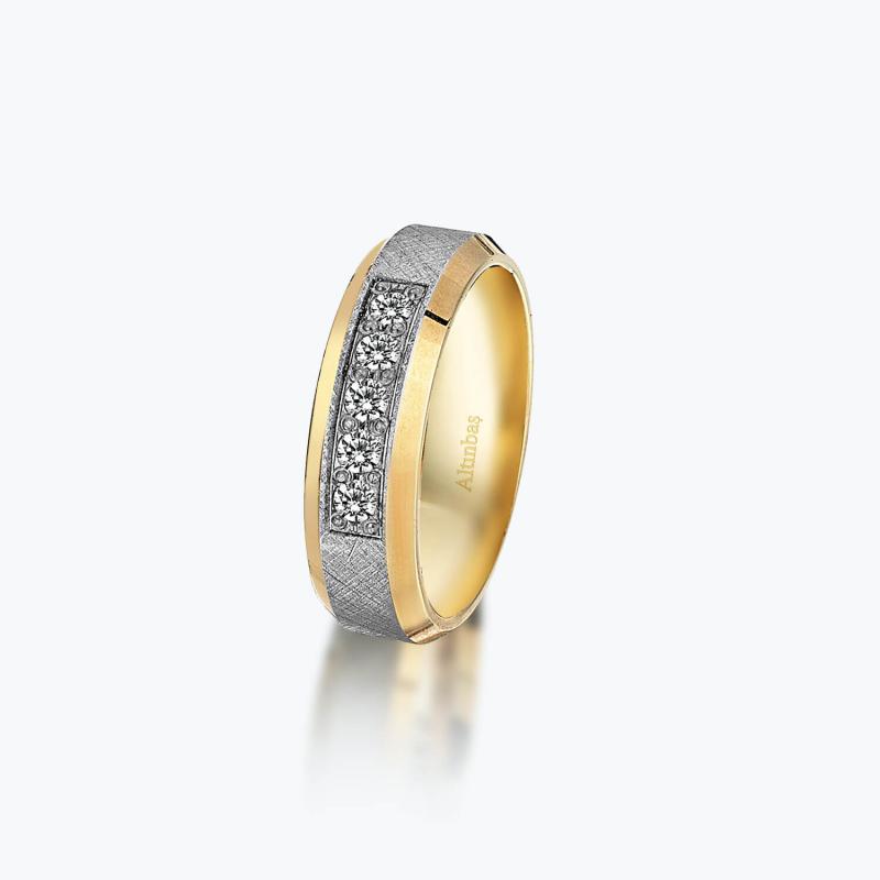 0.24 Carat Diamond Wedding Rings