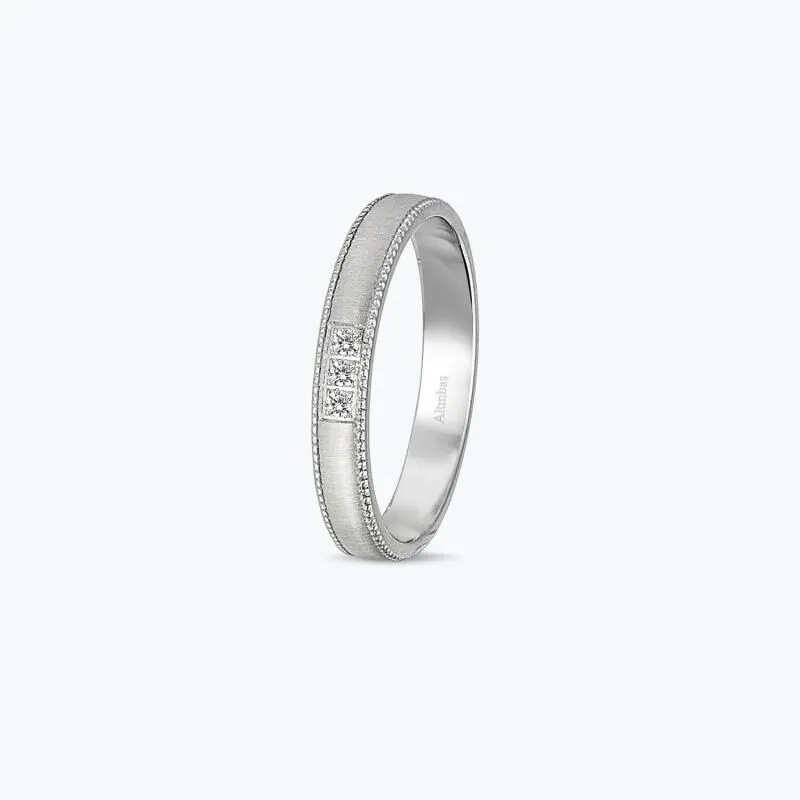 0.03 Carat Diamond Wedding Rings