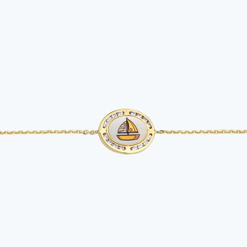 Sailing Gold Bracelet