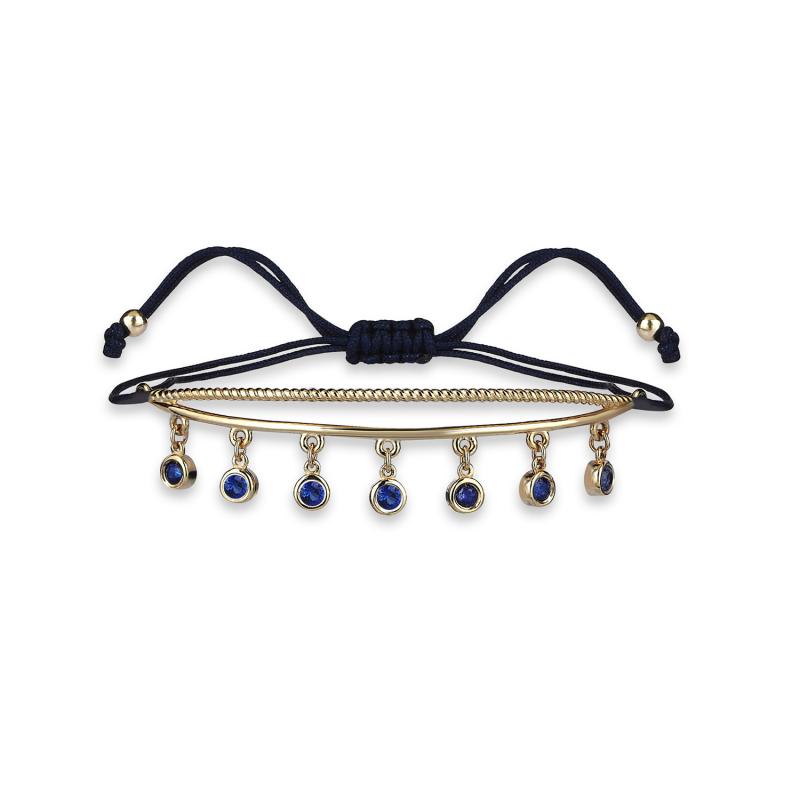 Marin Sapphire Gold Bracelet