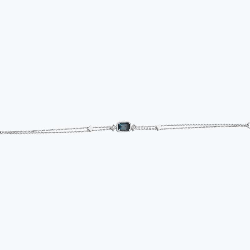 Pırlanta London Blue Topaz Bileklik