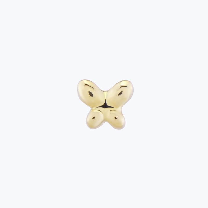 Butterfly Gold Nose Stud