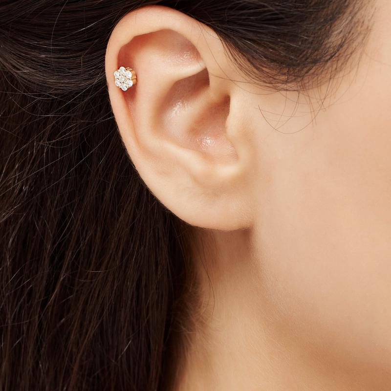 Diamond  Ear Piercing