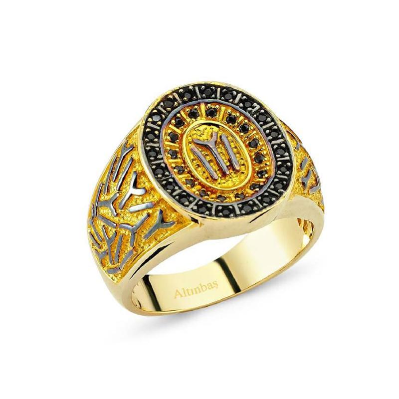 Men's Hanedan Gold Ring