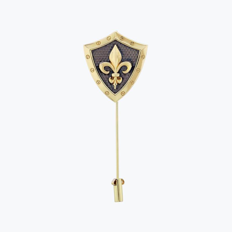 Men's Gold Lapel Pin
