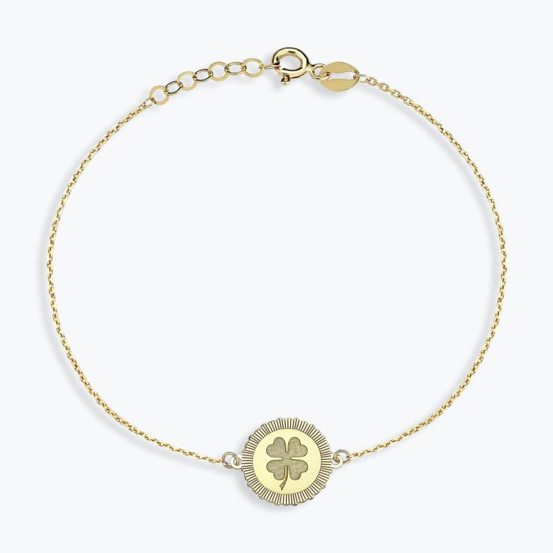 Altinbas Life Clover Gold Bracelet