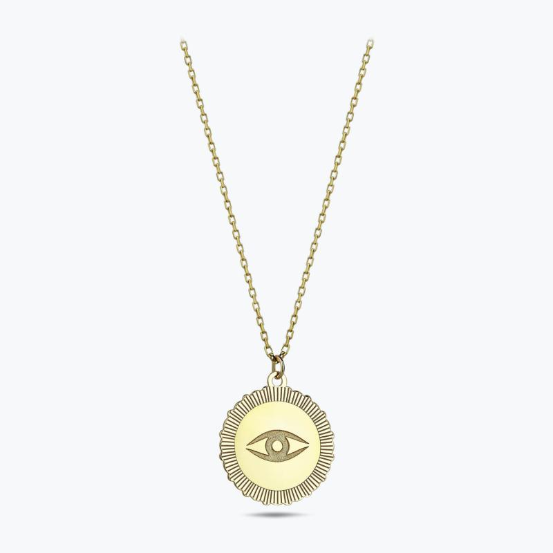 Altinbas Life Eye Gold Necklace