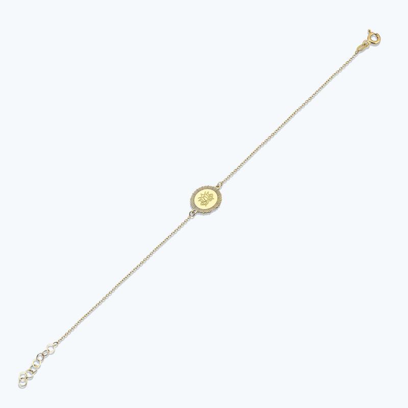 Altinbas Life Lotus Gold Bracelet