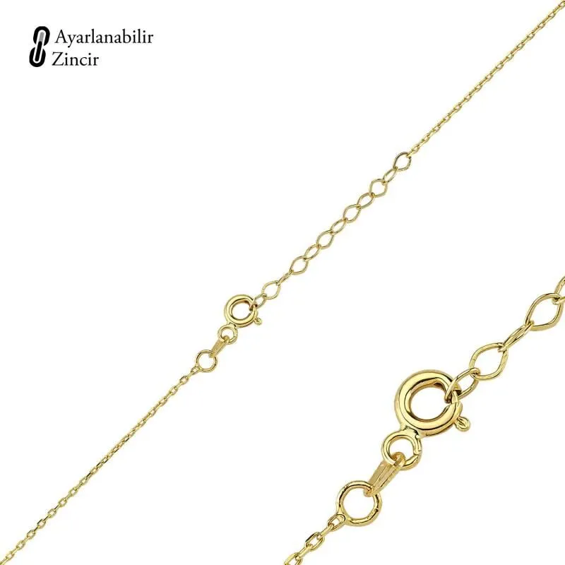 Altınbaş Life Crown Gold Necklace