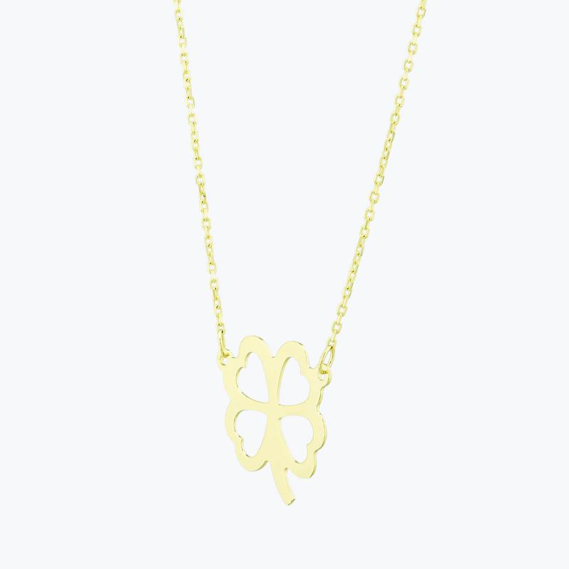 Clover Gold Necklace
