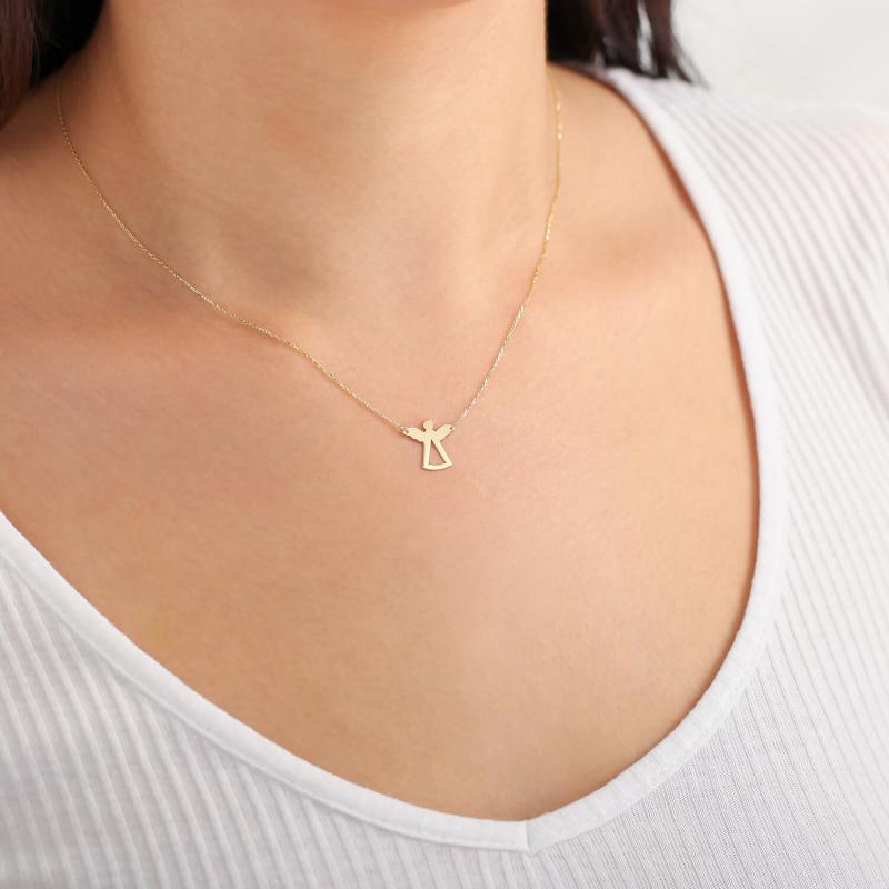Angel Gold Necklace