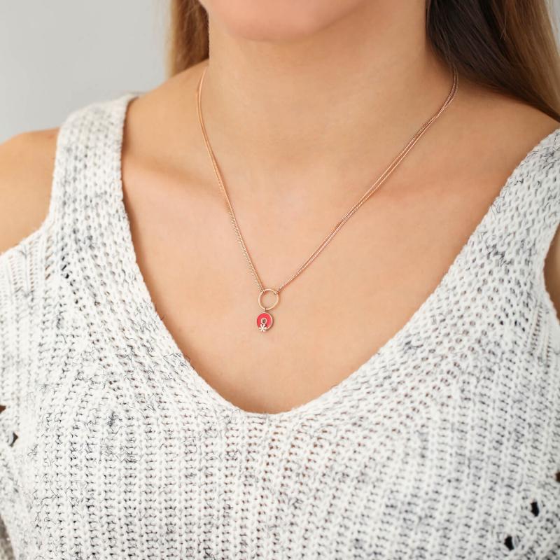 Snowflake Gold Necklace
