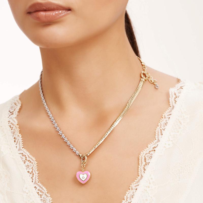 Mood Heart Gold Necklace