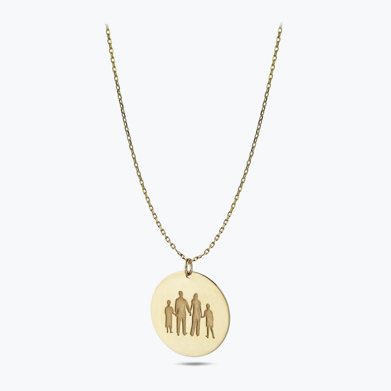 Family Name Gold Necklace