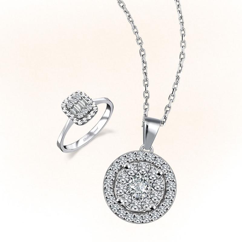 Bouquet Diamond Necklace
