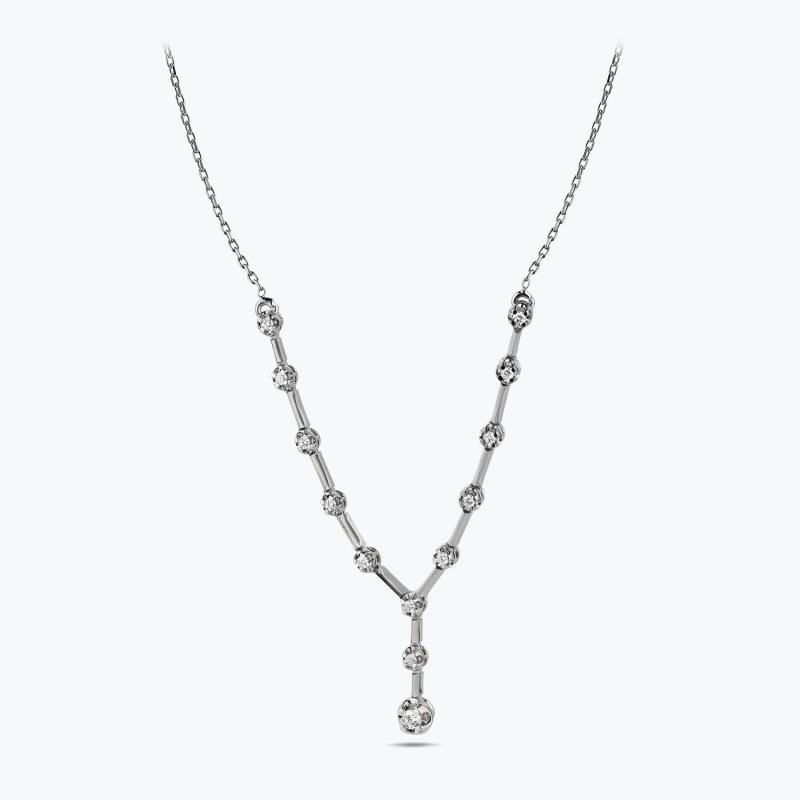 0.18 Carat Diamond Necklace