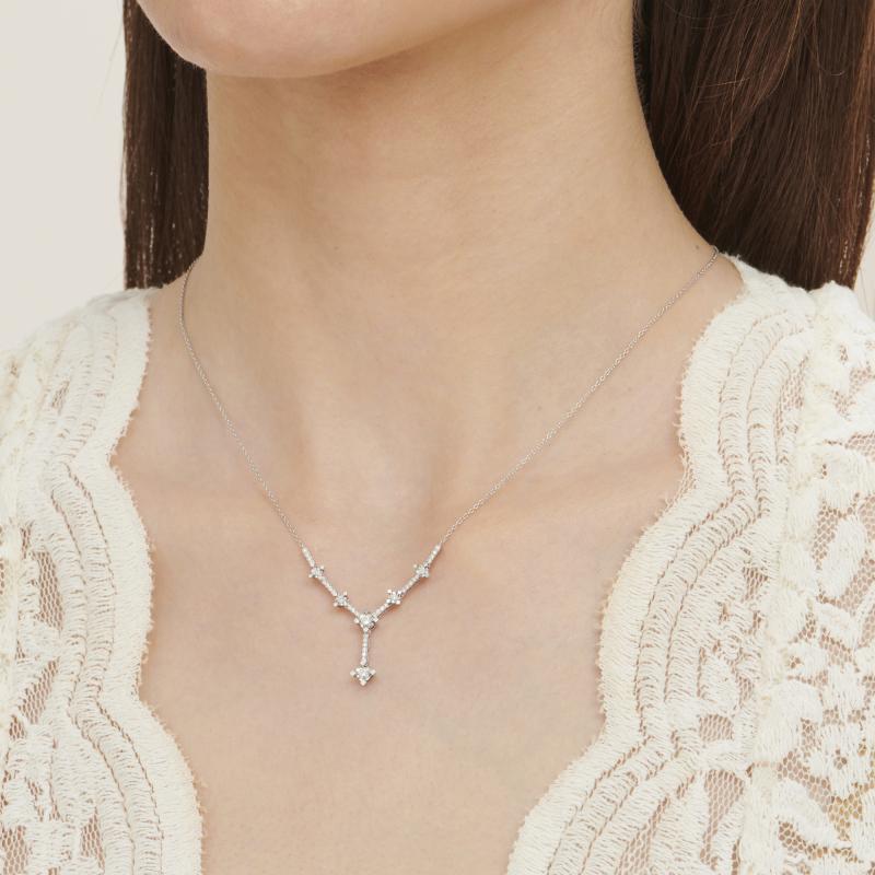 0.28 Carat Diamond Necklace