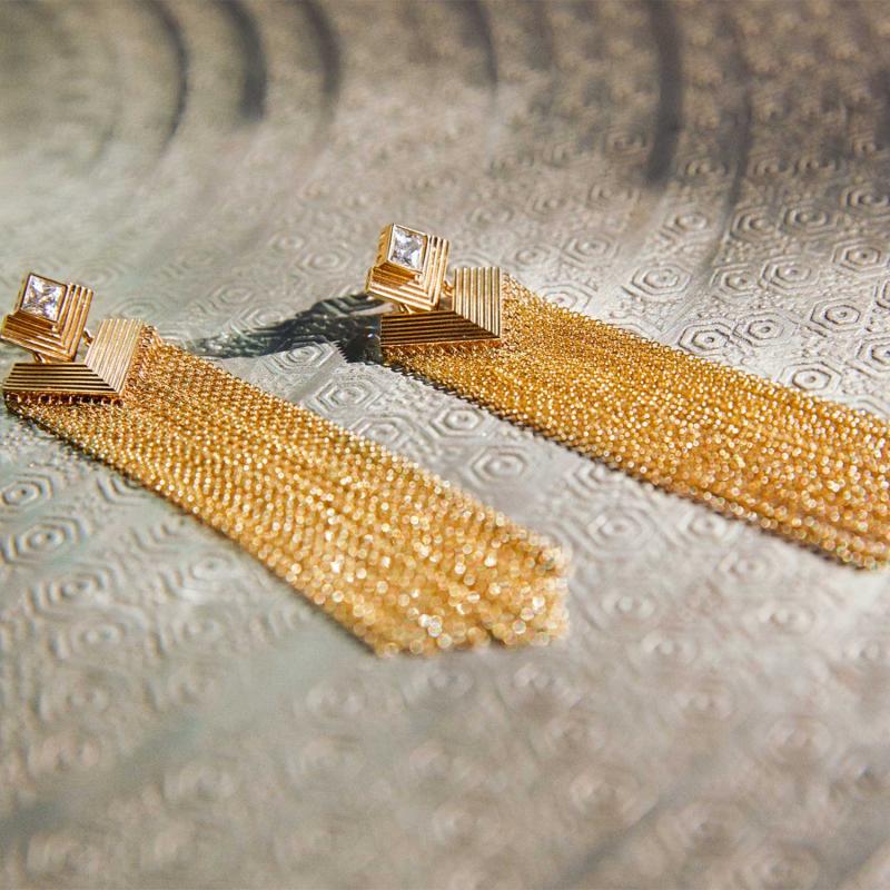 Denge Gold Earrings