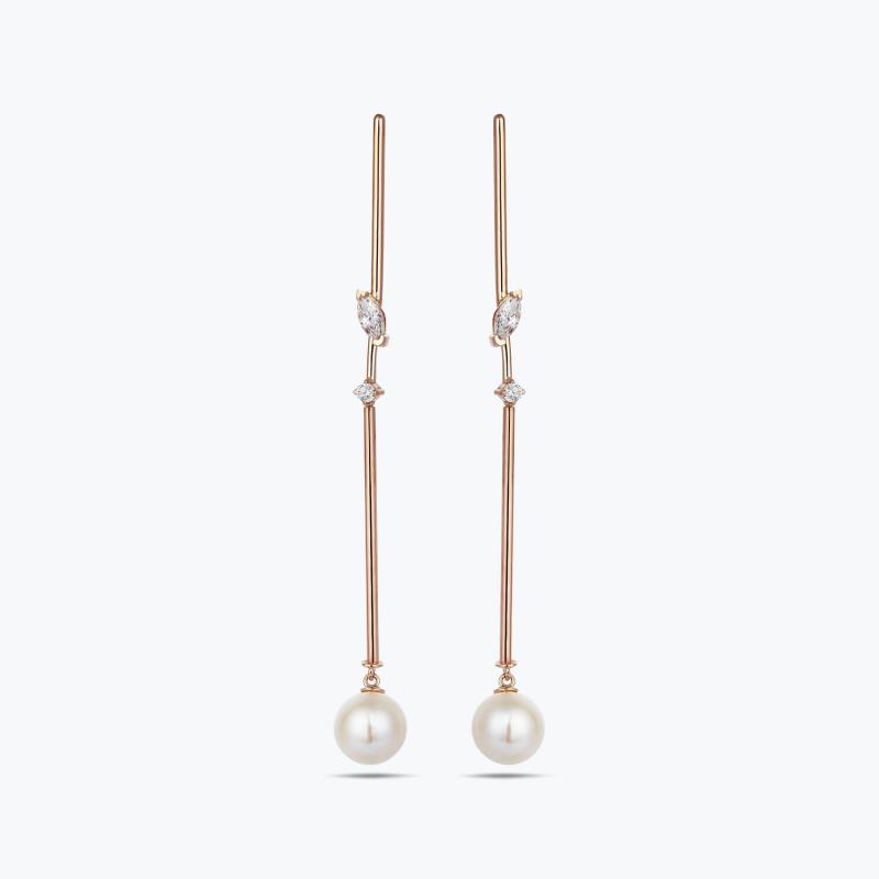 Pearl Gold Earring