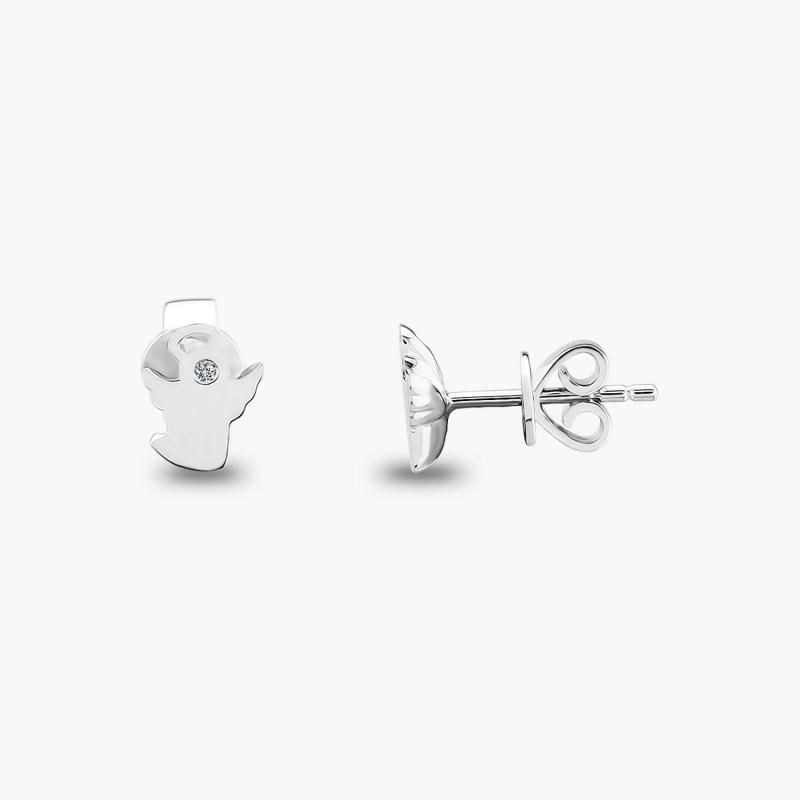 0.01 Carat Angel Diamond Earring