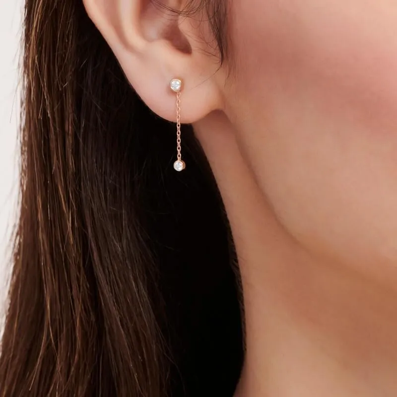 0.20 Carat Diamond Earrings