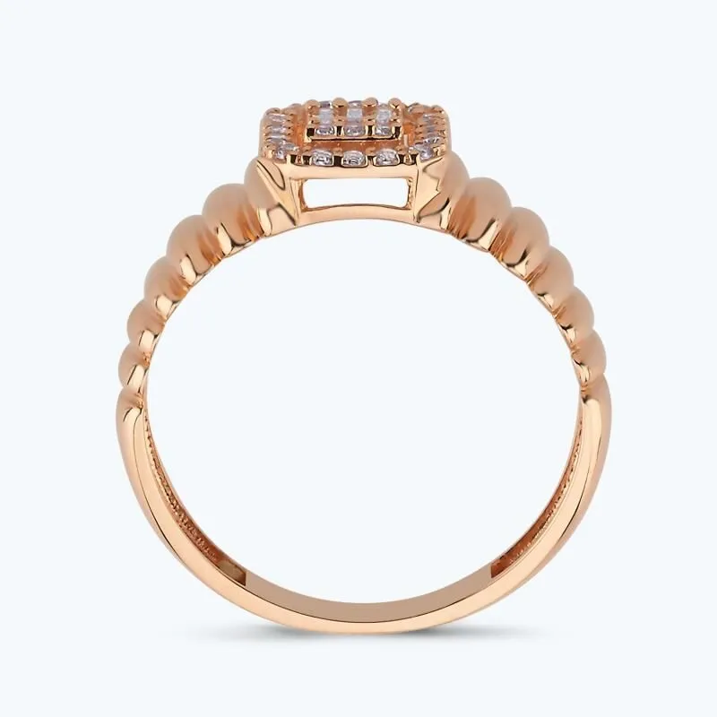 Baguette Gold Ring