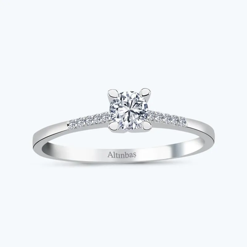 Solitaire Gold Ring
