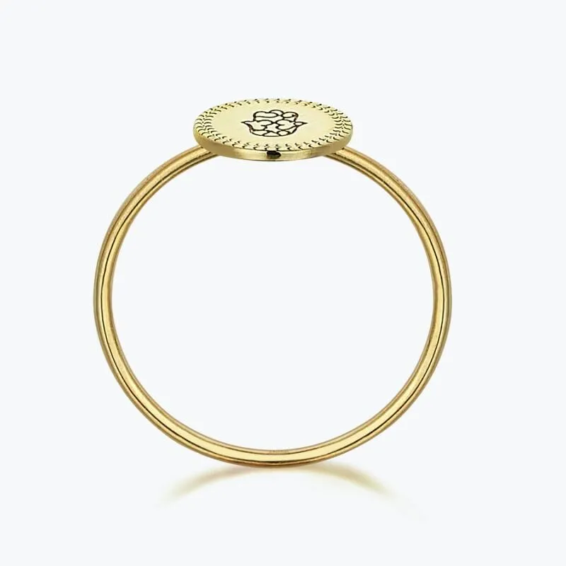 Altınbaş Life Fatima's Hand Gold Ring
