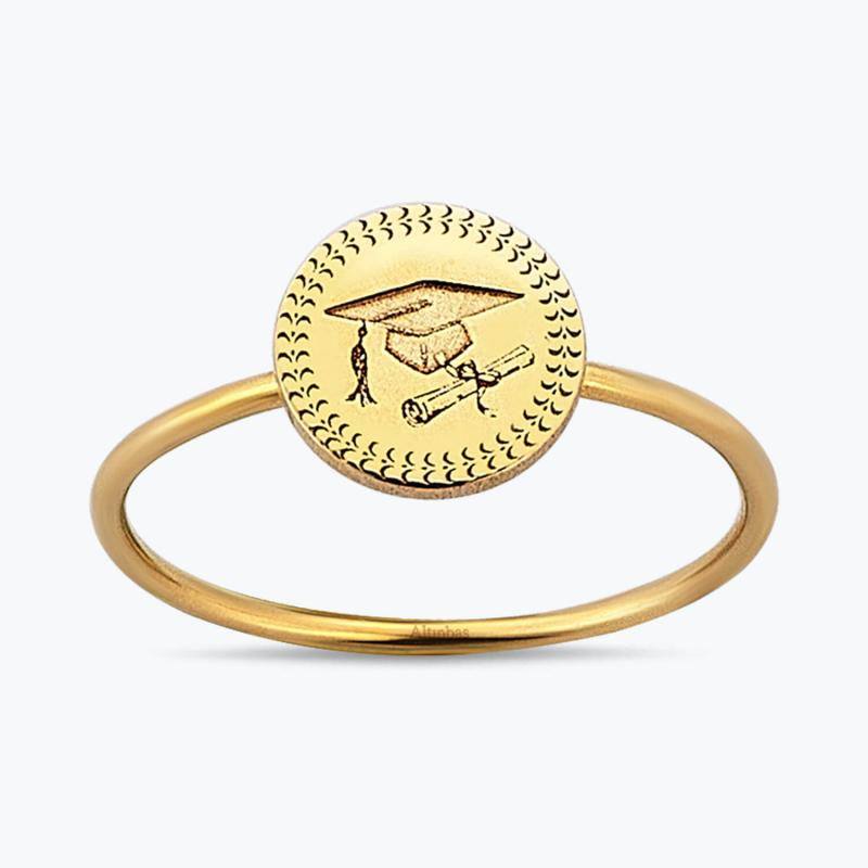 Altınbaş Life Graduation Gold Ring