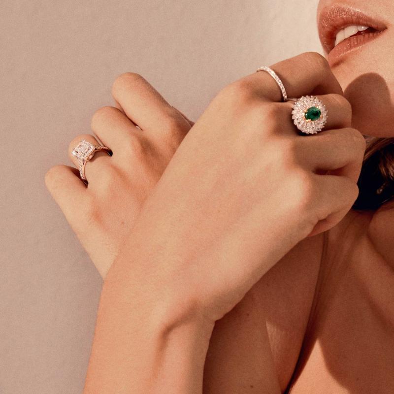 Pırlanta Baget Yüzük