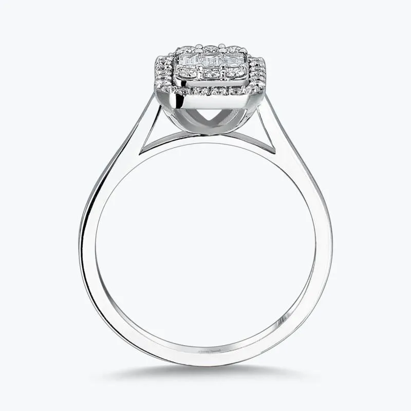 0.50 Carat Baguette Diamond Ring