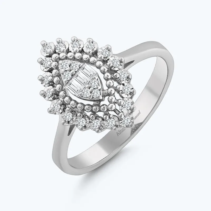 0.19 Carat Diamond Ring