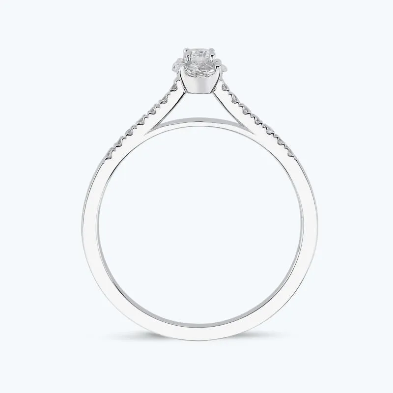 0.26 Carat Solitaire Diamond Ring