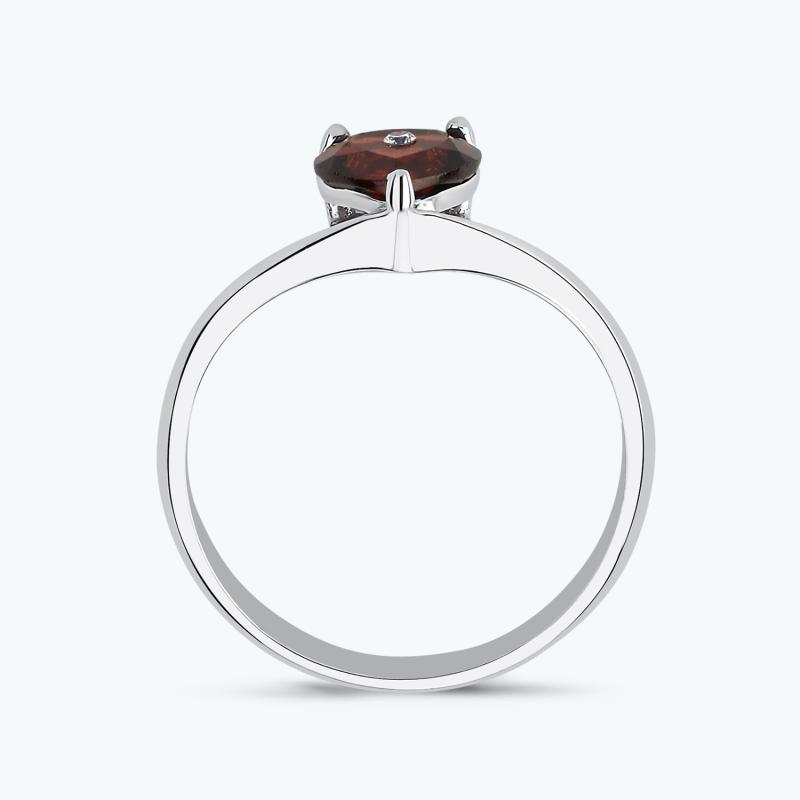 0.01 Carat Heart Diamond Ring