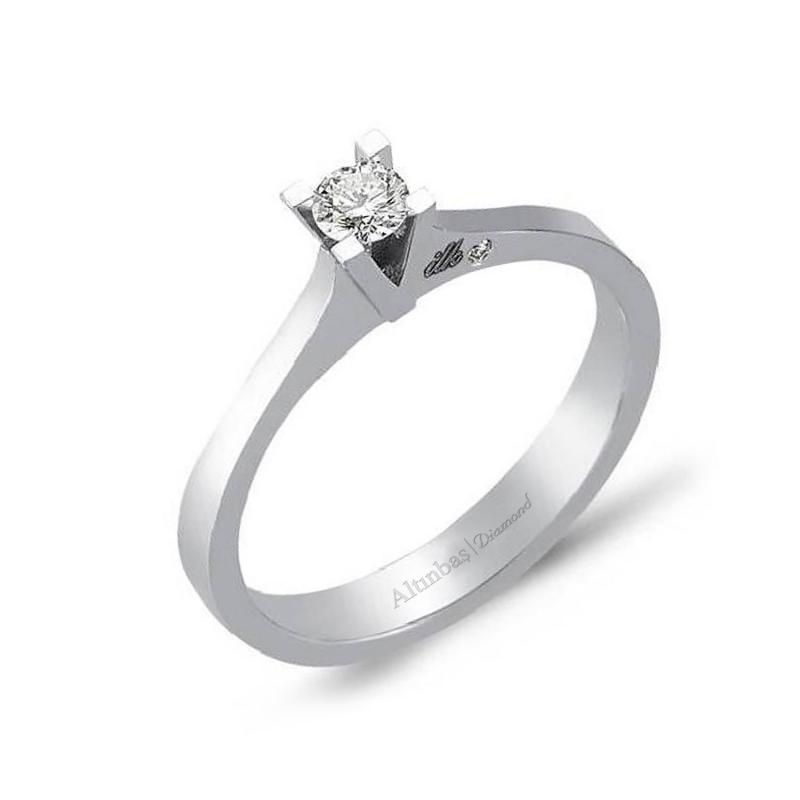 0.11 Carat Solitaire Diamond Ring