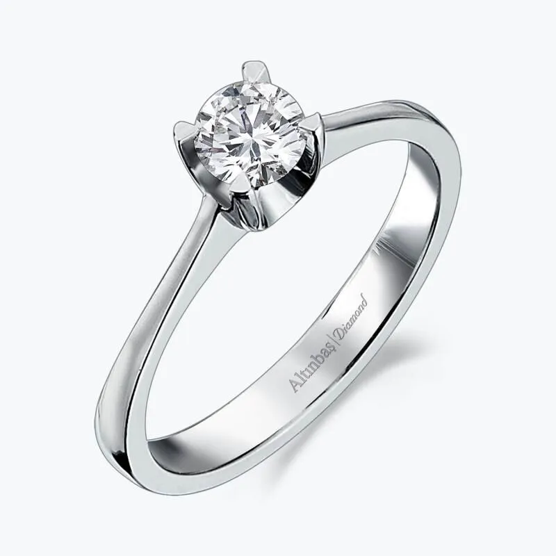 0.49 Carat Solitaire Diamond Ring