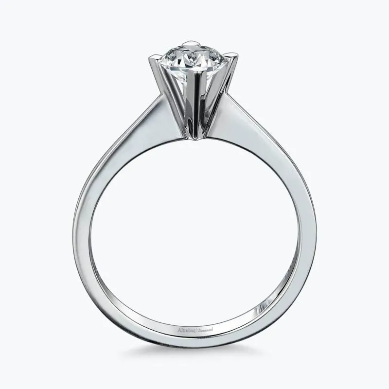 0.50 Carat Solitaire Diamond Ring