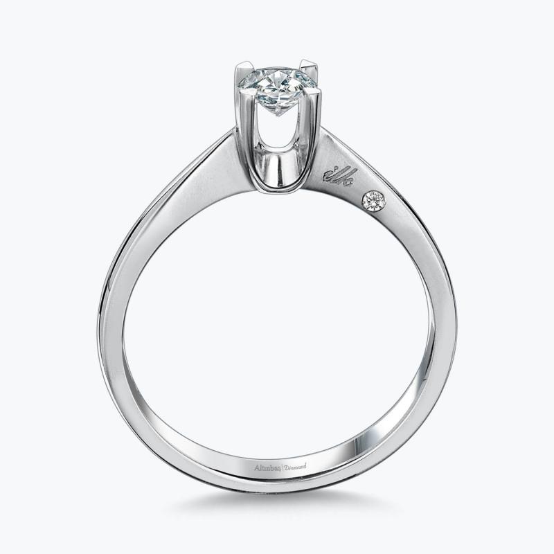 0.18 Carat Solitaire Diamond Ring