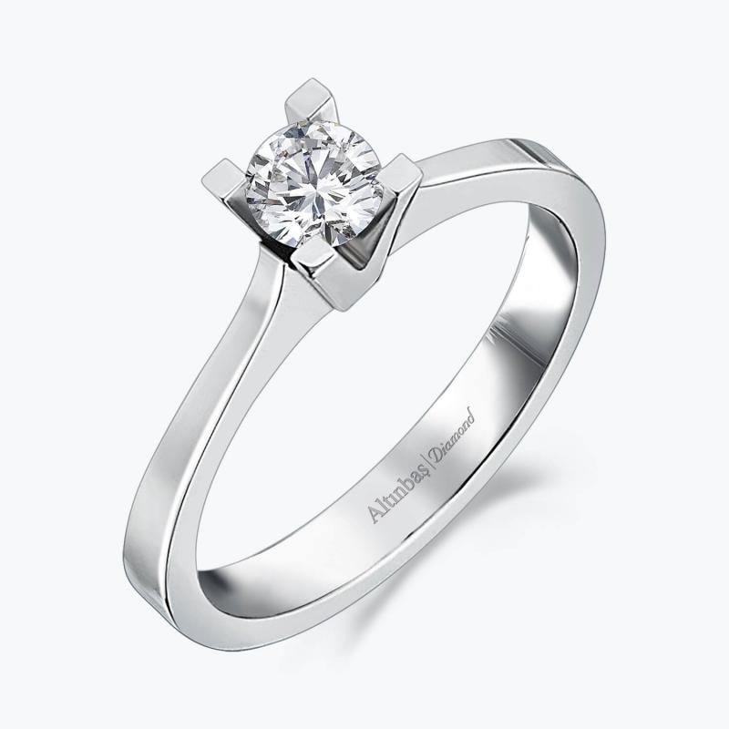 0.40 Carat Solitaire Diamond Ring